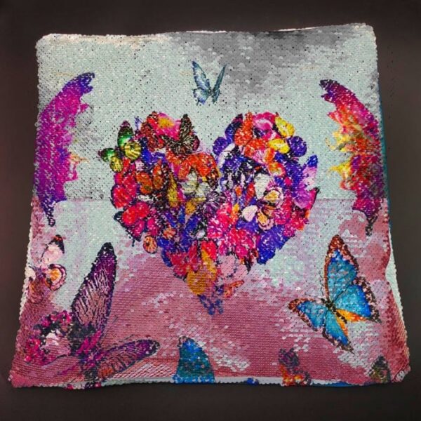 Colour Changing Pillow Cover Printed (Random)